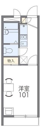 レオパレスＫＪの物件間取画像